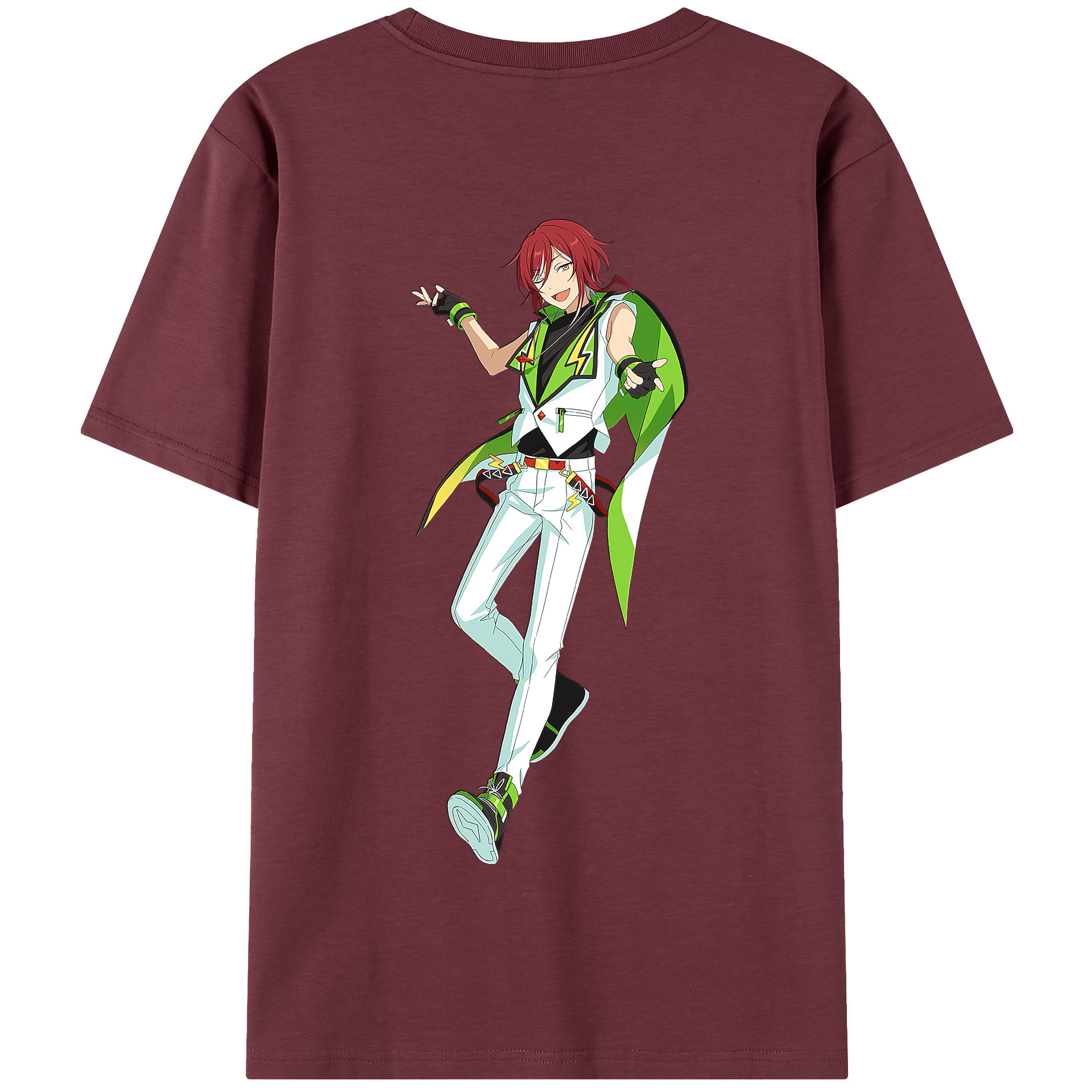 （画像用） あんさんぶるスターズ! Ensemble Stars 綿100％半袖Tシャツ（背面プリント）